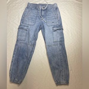 Jean Cargo Jogger Pants for sale!